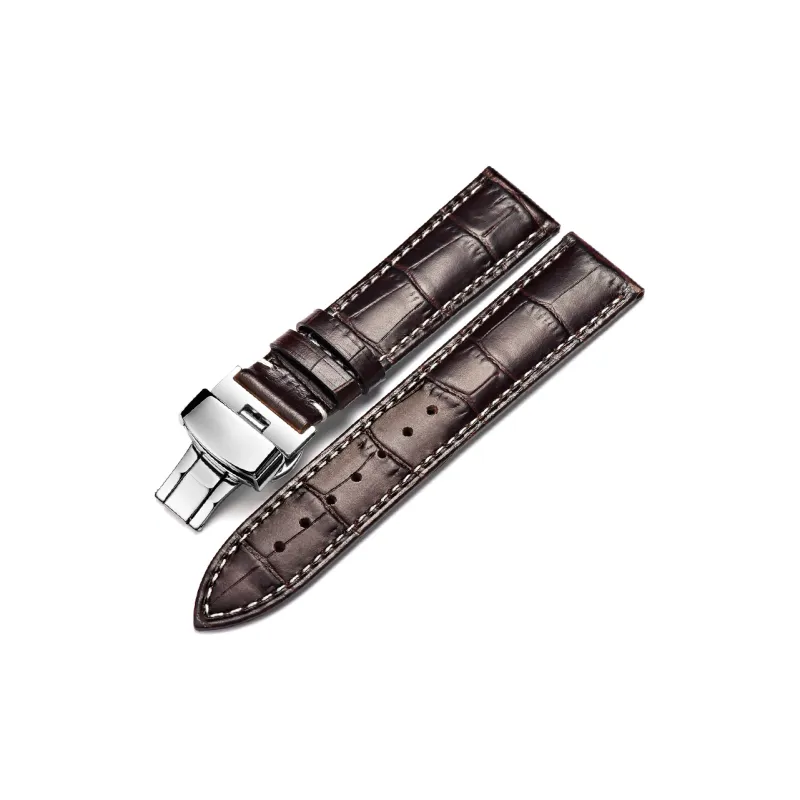 ZHISHENG Casio, IWC, MIDO, Tissot, Omega, Seiko, Citizen, Rossini, CK Compatibility Watch Band Genuine Leather Material-6