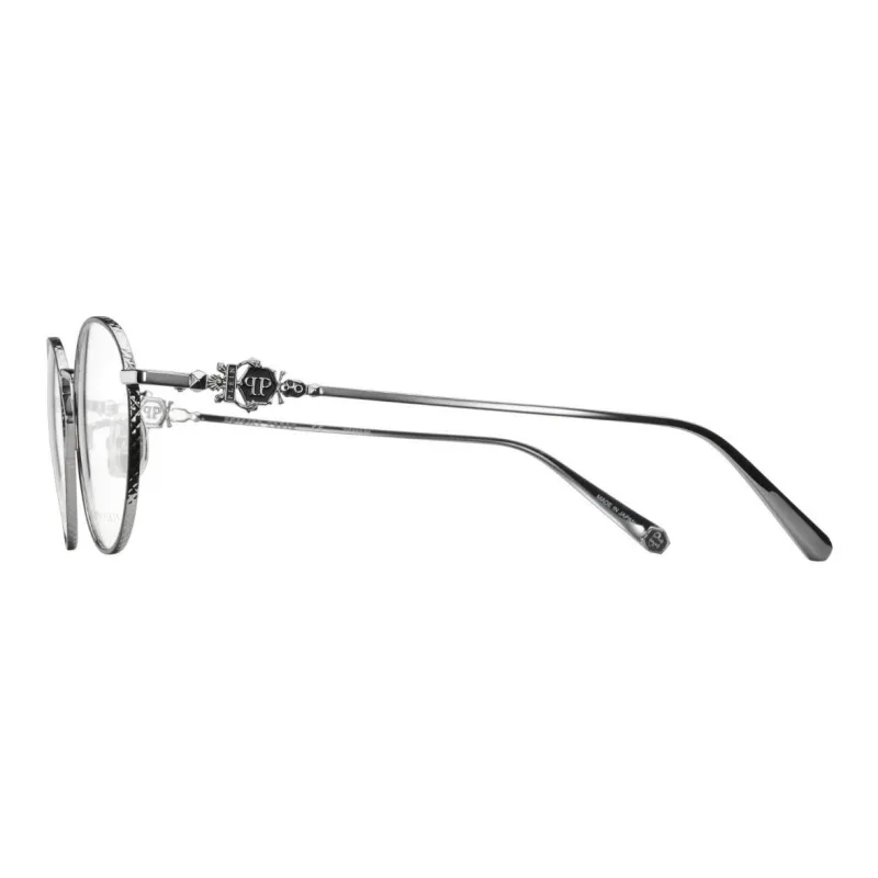 PHILIPP PLEIN Pure Titanium Round Eyeglass Frames Unisex-1