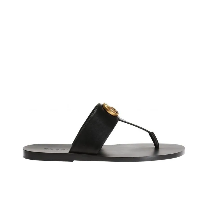 GUCCI GG Leather Sandals-1