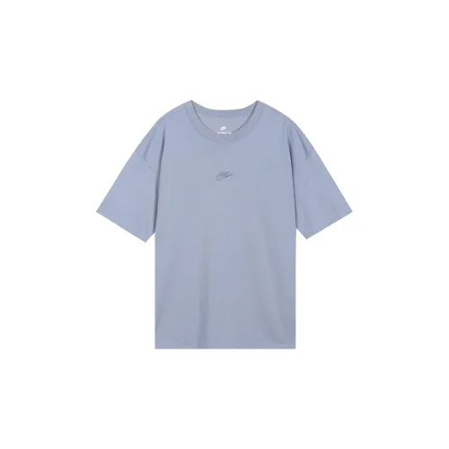 Nike Male T-shirt Grey Slate Blue