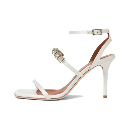Malone Souliers Strap Sandals 8.5cm Women's White