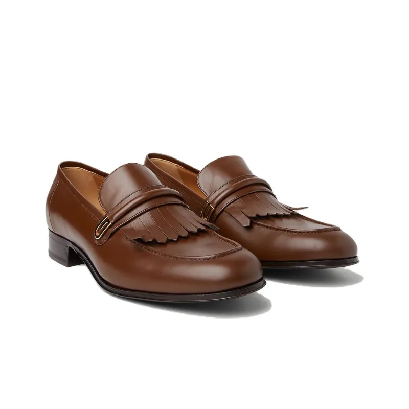 GUCCI Men's Casual Shoes Men's Brown-2