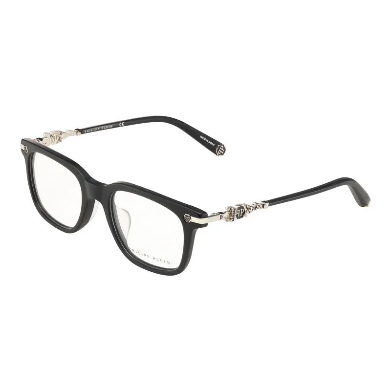 PHILIPP PLEIN Plate And Metal Square Eyeglass Frames Unisex-3