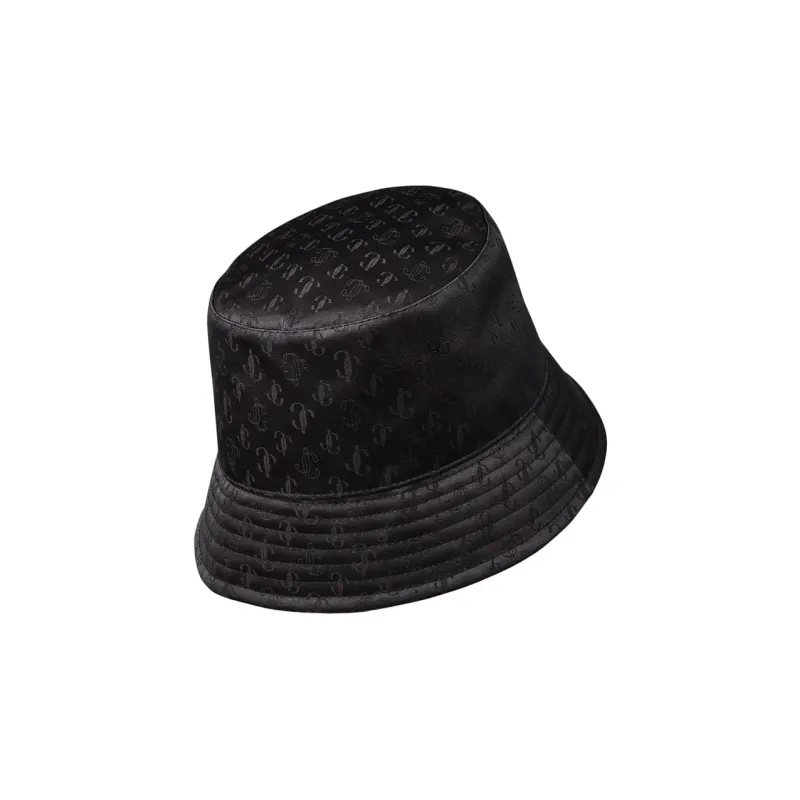 Jimmy Choo Monogram-pattern Bucket Hat-1