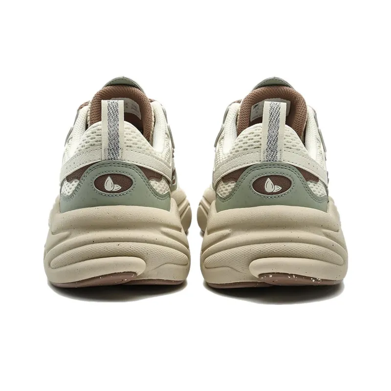 FILA MARS 1S+ Mars 1S Cushioning Anti Slip And Wear Resistant Low Top Casual Shoes Men's Beige White Green-2