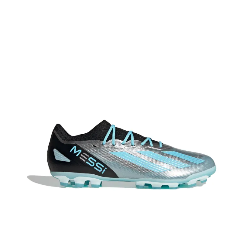 adidas X Crazyfast Messi.1 2G/3G AG 'Silver Blue Core Black'-1