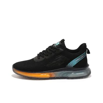 RENBEN Height Increasing Balance Low Top Casual Shoes Men's Black