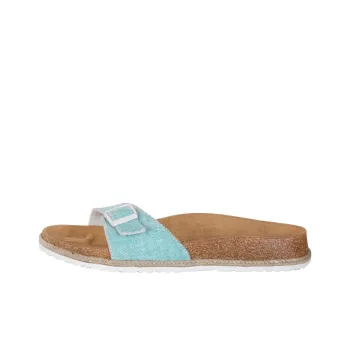 Birkenstock Slide Slippers Women's Light Blue