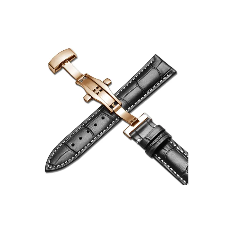 ZHISHENG Armani Omega, Rossini, Tissot, Mido, Casio DW Compatibility Watch Band 12 24mm Genuine Leather Material-14