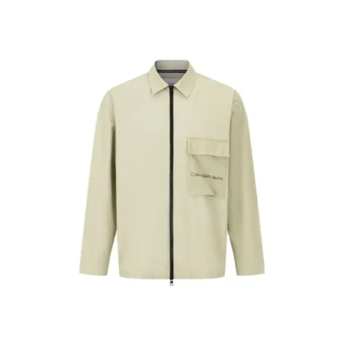 CALVIN KLEIN Jacket Men's Light Khaki