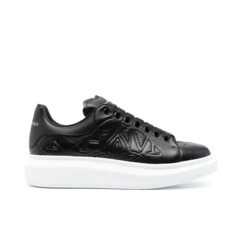Alexander McQueen Oversized Sneaker 'Black White'-1
