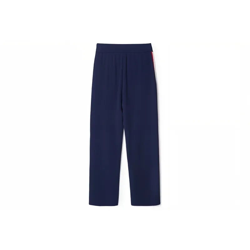 XII BASKET Casual Pants Women's Navy Blue-1
