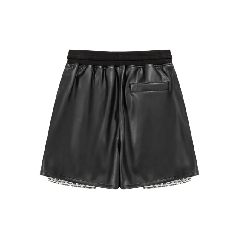 NO ONE ELSE Casual Shorts Women's Black-1