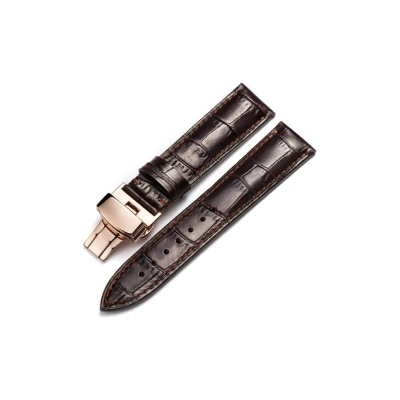 ZHISHENG Casio, IWC, MIDO, Tissot, Omega, Seiko, Citizen, Rossini, CK Compatibility Watch Band Genuine Leather Material-8