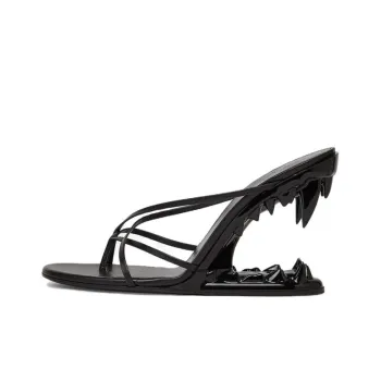 GCDS Morso 100mm Leather Mules