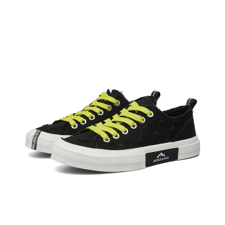 Oak Elephant Slip-Resistant Breathable Low-Top Canvas Shoes Unisex-2