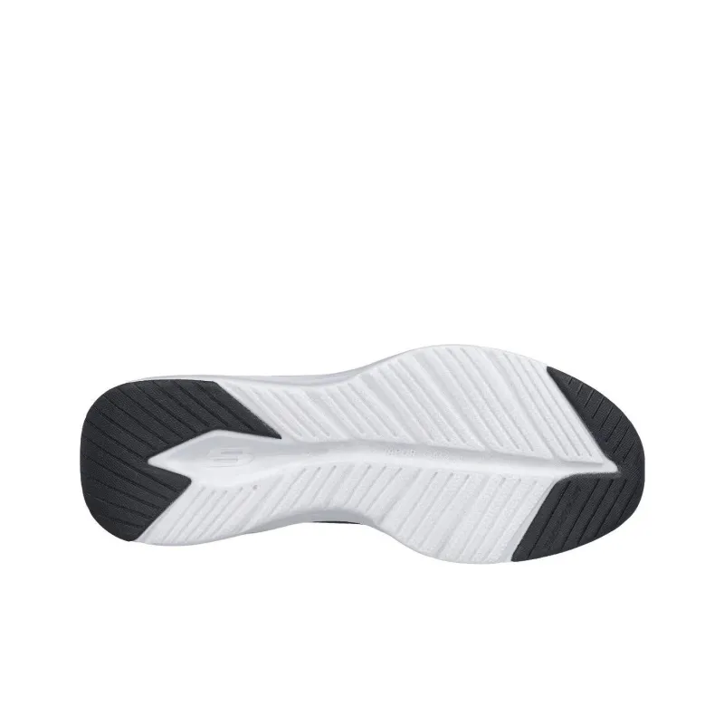 Skechers Vapor Foam Cushioned Slip Resistant Abrasion Resistant Low Top Running Shoes Men's Black-4