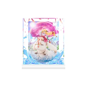 AOWOBOX Qing Shi Yu Fox Spirit Matchmaker Tushan Susu Wan Shui Yi Shan Ver. Figure Display Case Model Accessories