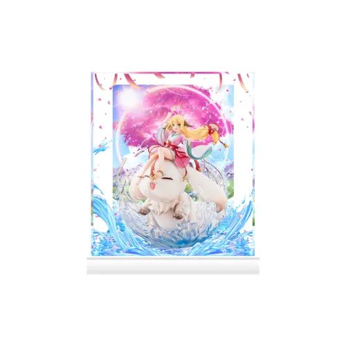 AOWOBOX Qing Shi Yu Fox Spirit Matchmaker Tushan Susu Wan Shui Yi Shan Ver. Figure Display Case Model Accessories