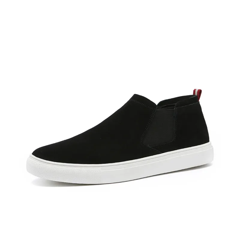 YEDANI Low Top Skateboard Shoes Men's Black-1