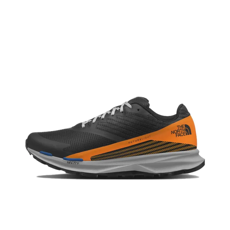 THE NORTH FACE Cushioning Wear Resistant Low Top Running Shoes Men's Black Orange-0