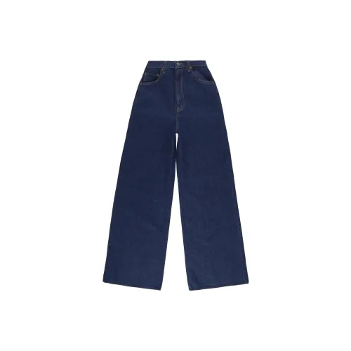 MOTHER Wide-leg Denim Jeans