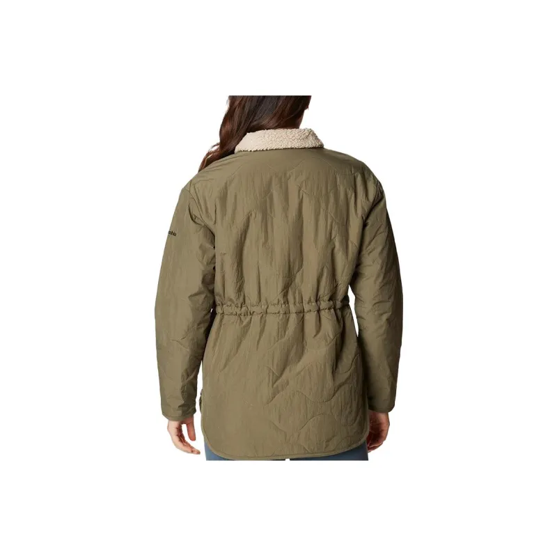 Columbia Puffer Jacket Women's Army Green-1