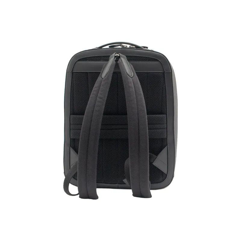 Zegna Calfskin Backpack Men's Black-2