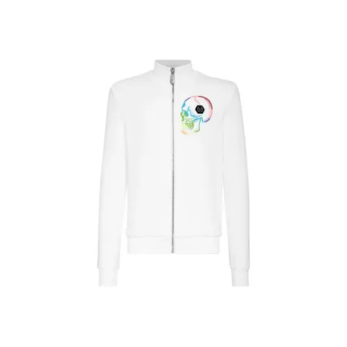 PHILIPP PLEIN Jackets Men White