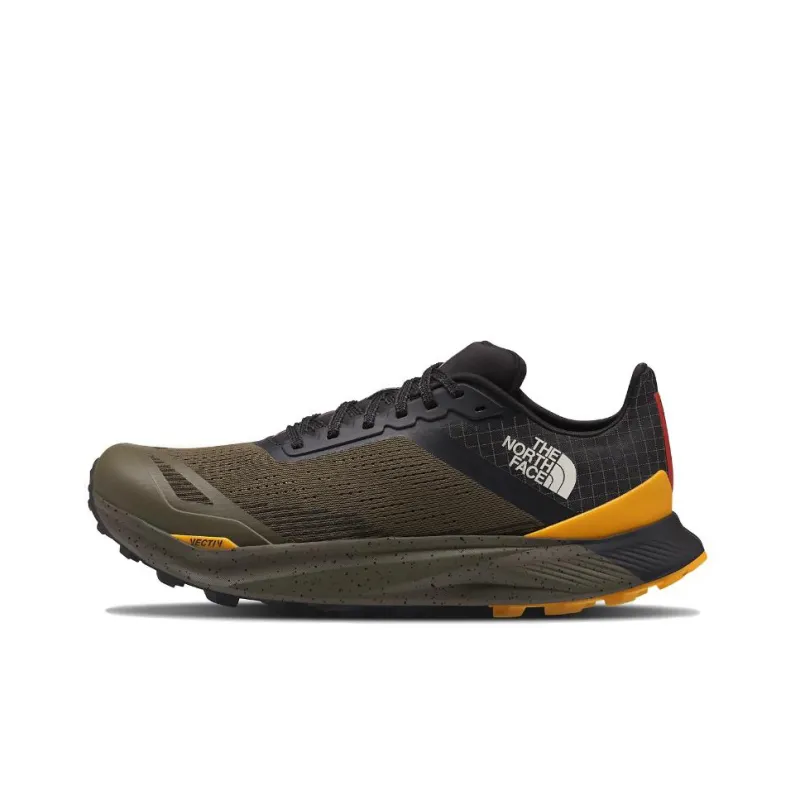 THE NORTH FACE Vectiv Infinite 2 Anti Slip Wear Resistant Low Top Outdoor Shoes Men's Olive Green-0