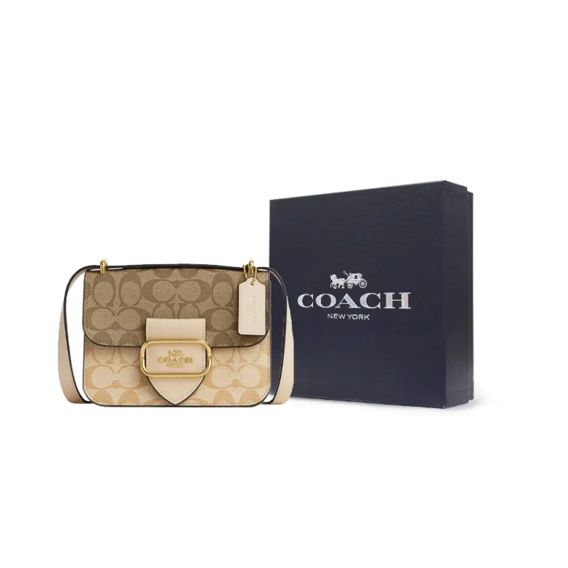 COACH Morgan 18 Square Crossbody In Blocked Signature Canvas-8
