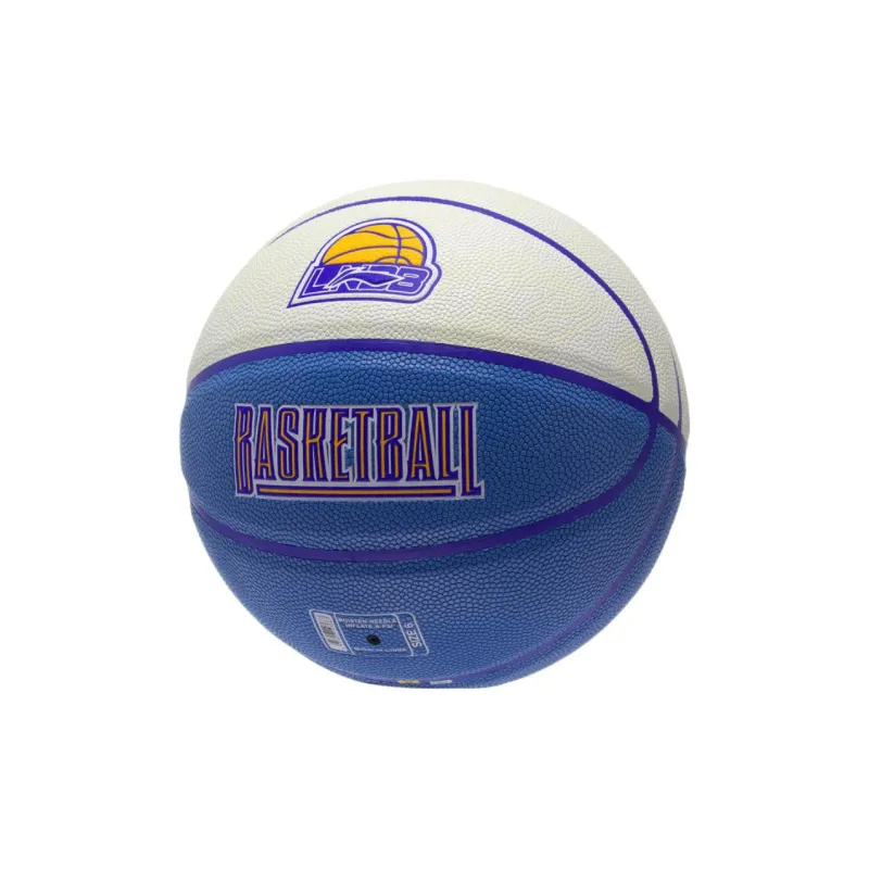 LiNing PU Basketball Blue White Size 6 Ball Training Women's-4