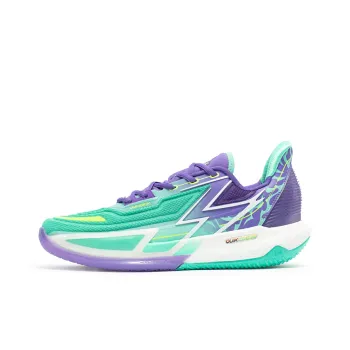 361° BIG3 4.0 Quick Pro Basketball Shoes Men Low Top Jade Green/Ultraviolet