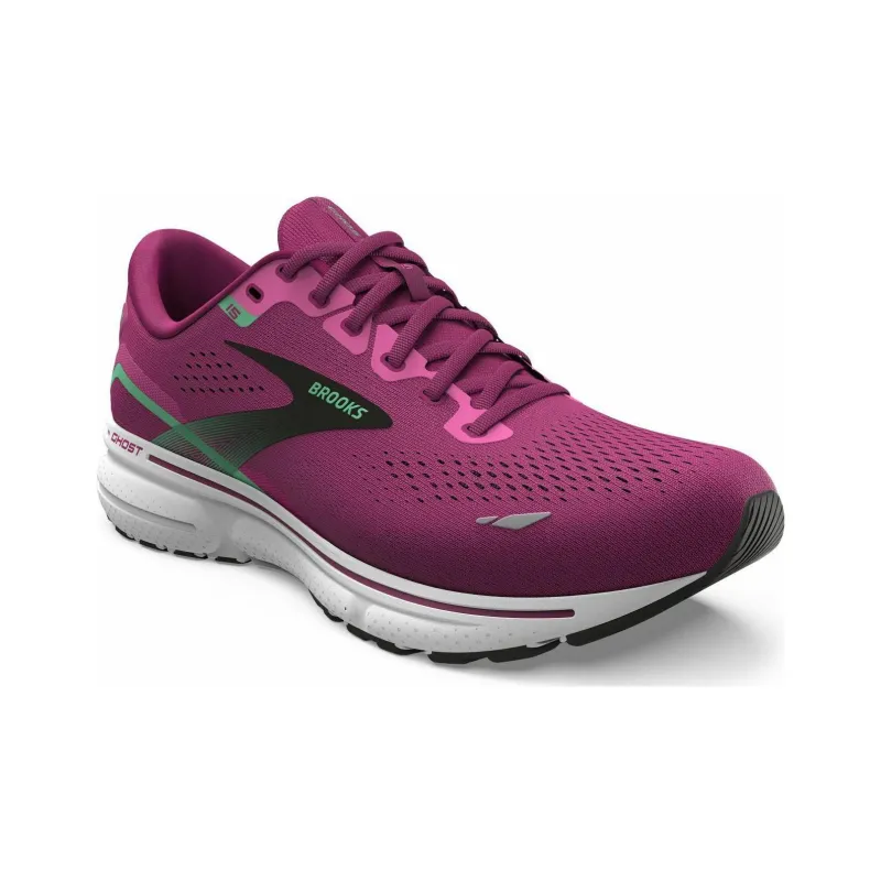 Brooks Adrenaline GTS 23 Cushioned Slip Resistant Low Top Running Shoes Women's Red Pink-2