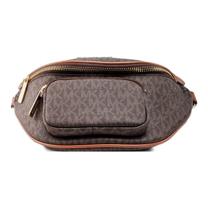 MICHAEL KORS MICHAEL KORS Handbag Collection Erin PVC Fanny Pack Women's Brown-3