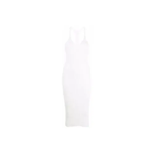 Helmut Lang Sleeveless Dresses Women's White