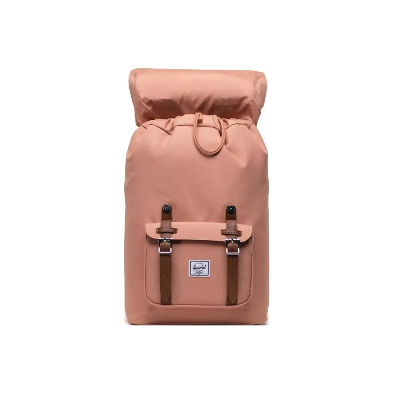 Herschel Polyester Backpack Medium Size Unisex Pink/Brown-2