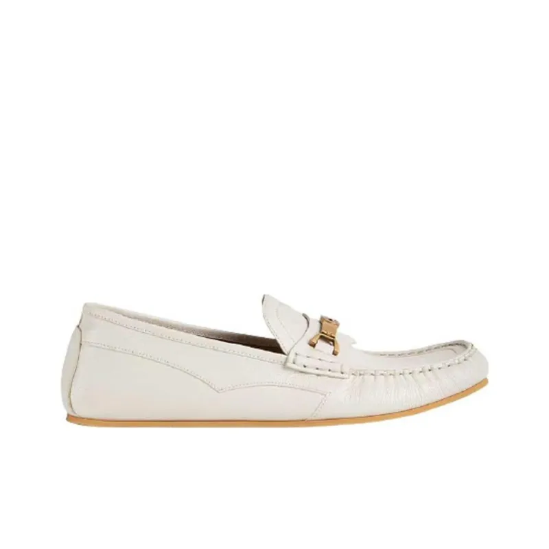 GUCCI Interlocking Casual Shoes Men's White-1