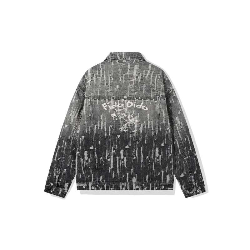 FIDO DIDO Denim Jackets Unisex-1