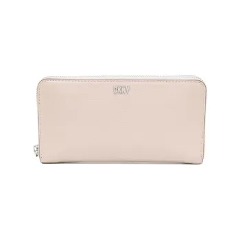 DKNY Calfskin Wallet Regular Women's Light Pink
