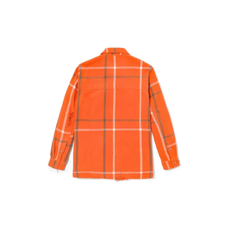 Timberland X A Cold Wall* Co branded Series Shirts Men Orange-1