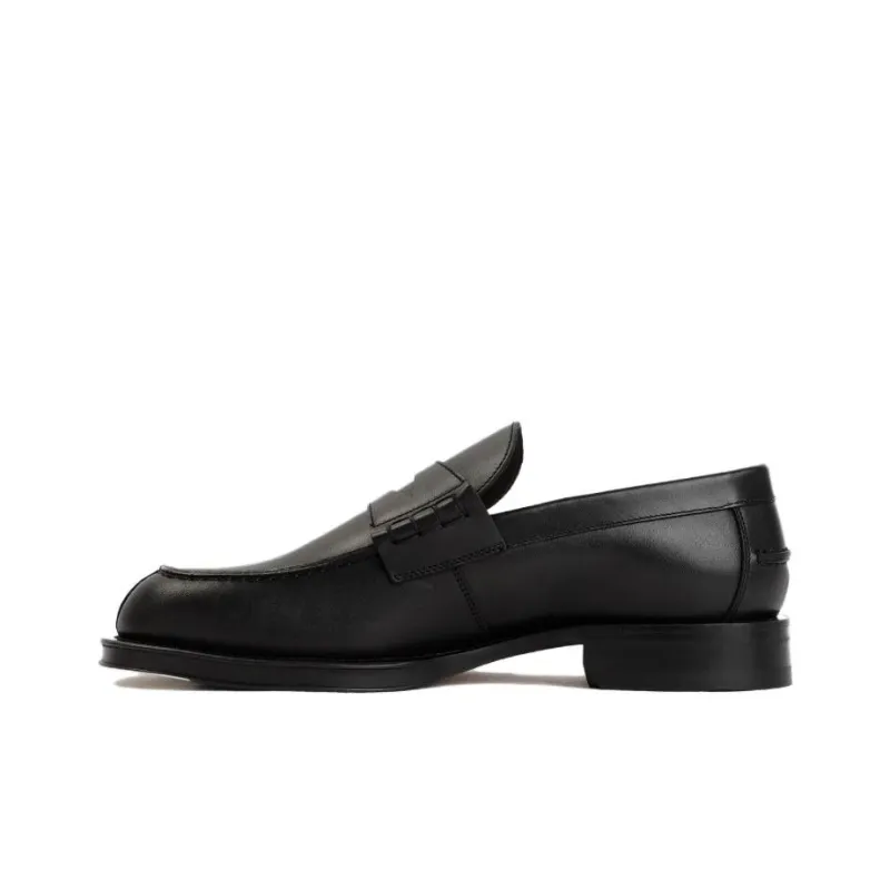Lanvin Penny-slot Leather Loafers-0