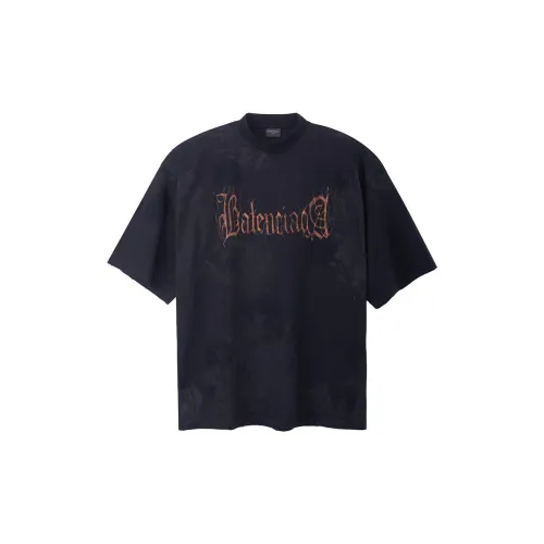 Balenciaga Heavy Metal Large Fit T-shirt In Faded 