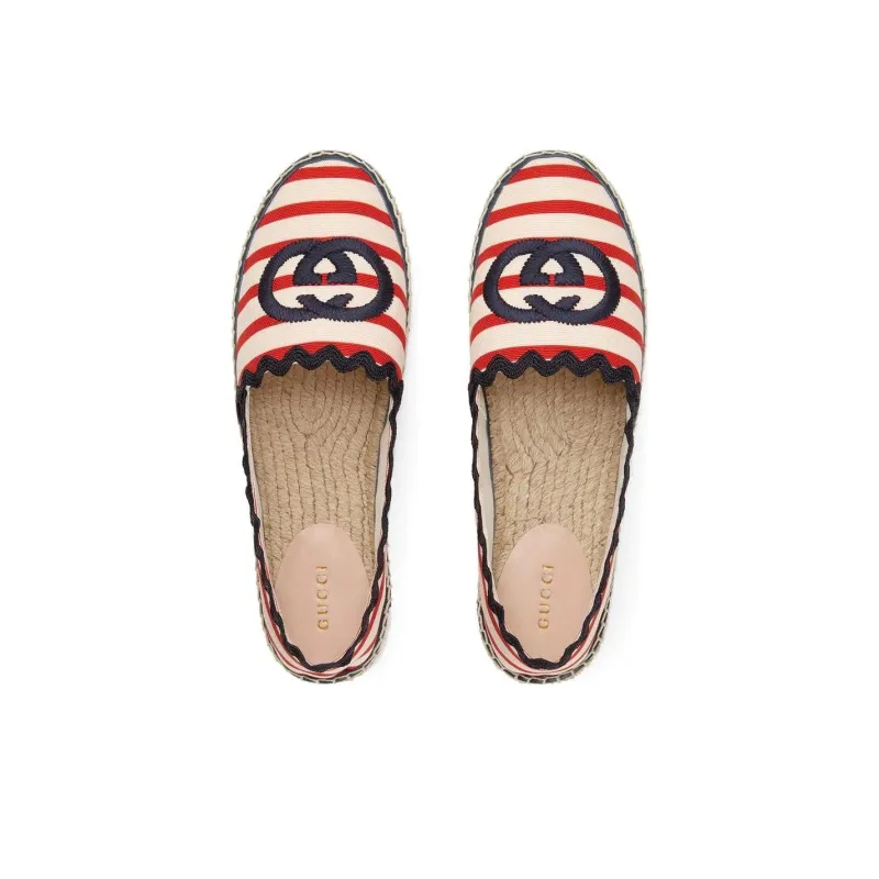GUCCI Casual Single Shoes Women's White-4