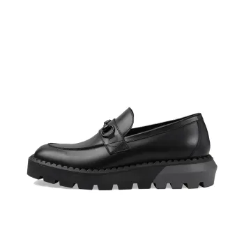 GUCCI Horsetbit embellished Chunky Loafers