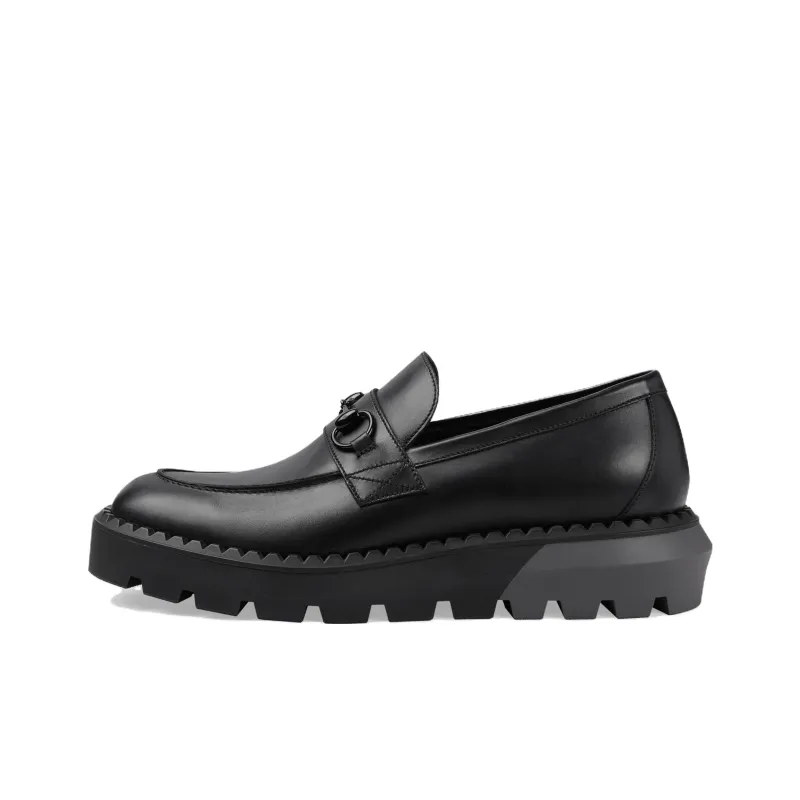 GUCCI Horsebit Loafer 'Black'-0