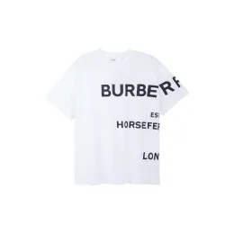 Burberry Logo Printed Crewneck T-Shirt-0