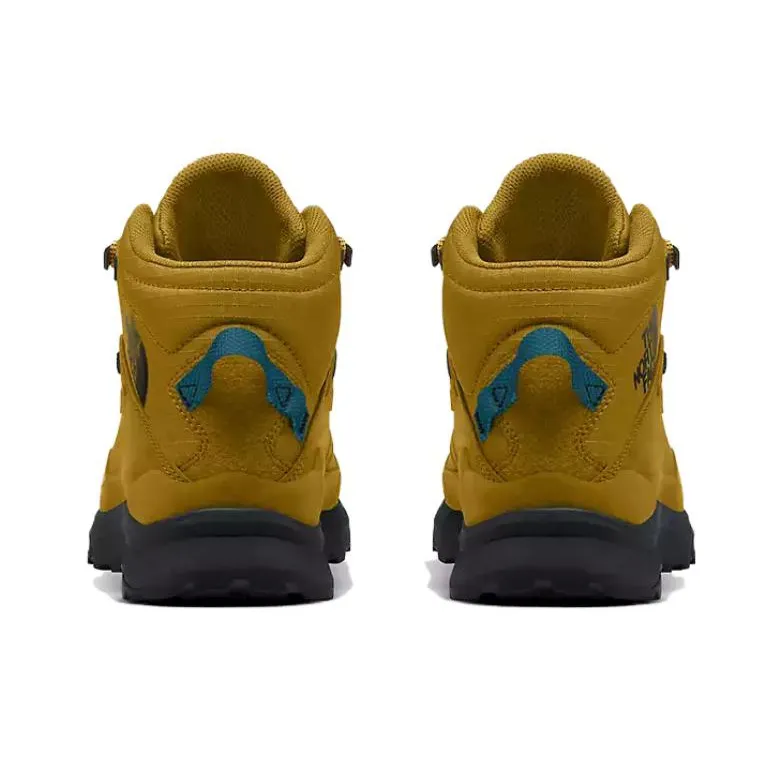 THE NORTH FACE Cragstone Slip-Resistant Water-Resistant High-Top Outdoor Shoes Men's Yellow-2