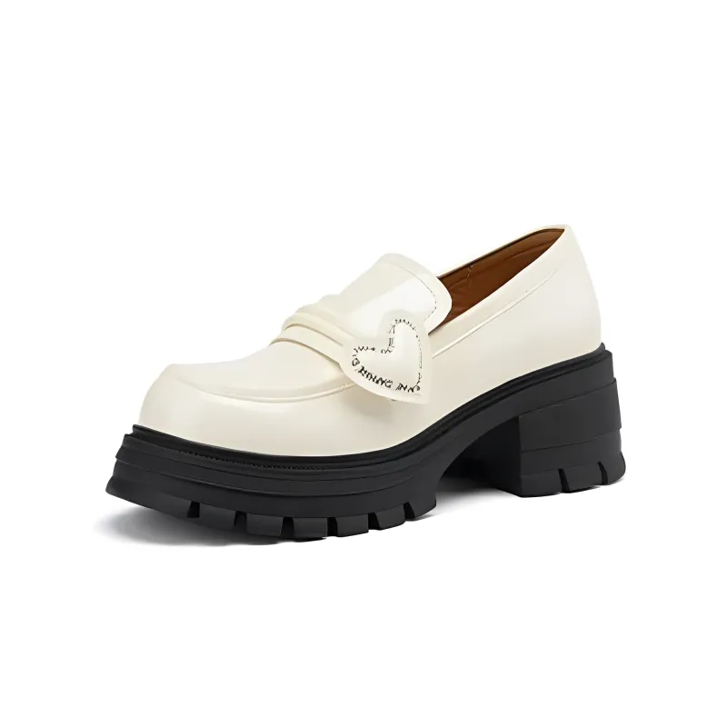 DAPHNE Loafers Women's Beige/Black/Green-1