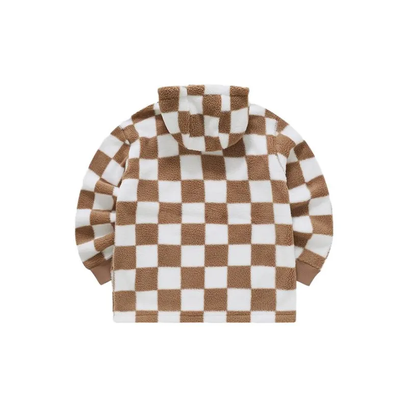FILA FUSION FOB Series Sweatshirt Unisex Warm Caramel Coffee-1